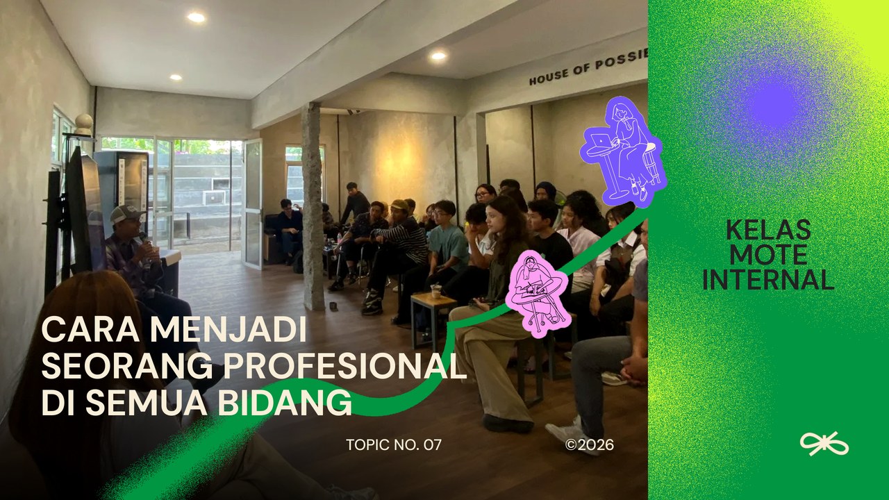 Sampul kelas Cara menjadi seorang profesional di semua bidang.