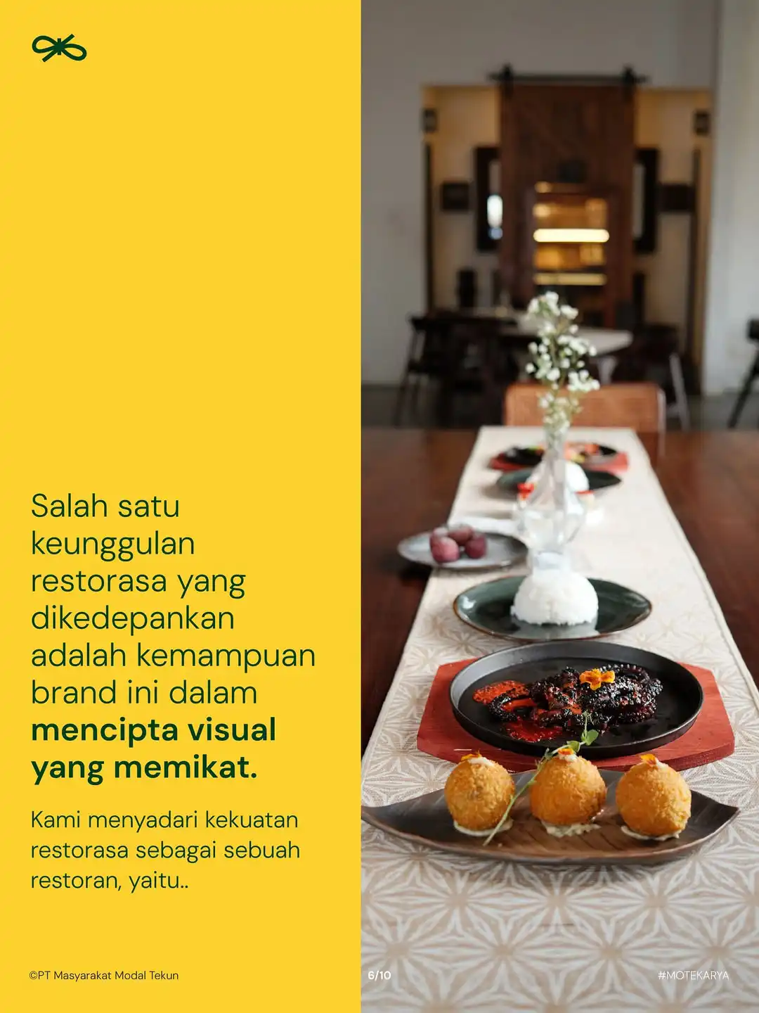 Keunggulan Restorasa: kemampuan mencipta visual yang memikat